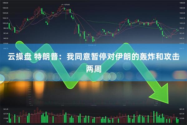 云操盘 特朗普：我同意暂停对伊朗的轰炸和攻击两周
