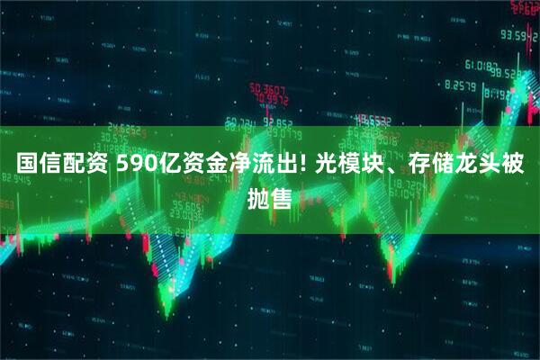 国信配资 590亿资金净流出! 光模块、存储龙头被抛售